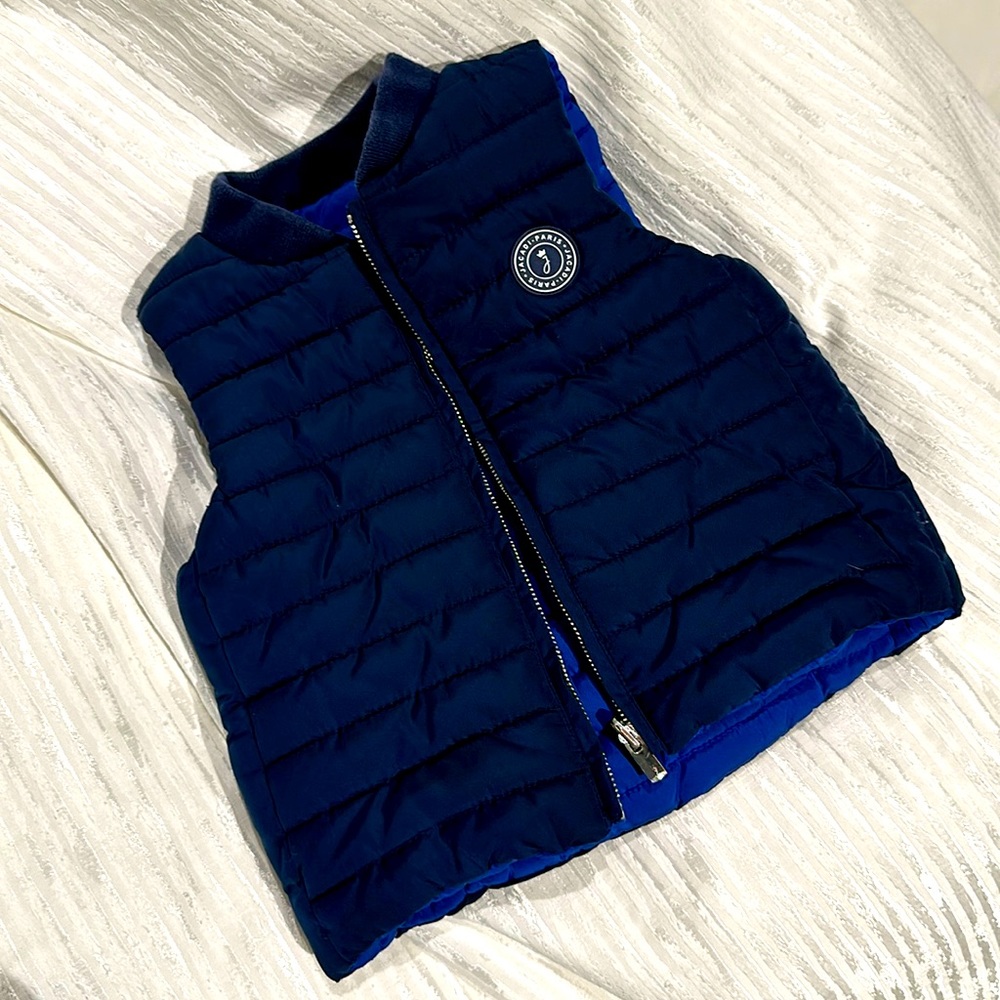 Jacadi reversible puffer vest